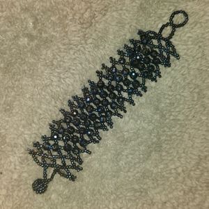 Beaded oil spill bracelet